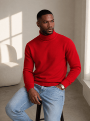 Holt - Jersey de punto con cuello alto - Calanoa