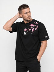 Kai - Camiseta oversize con estampado sakura - Calanoa