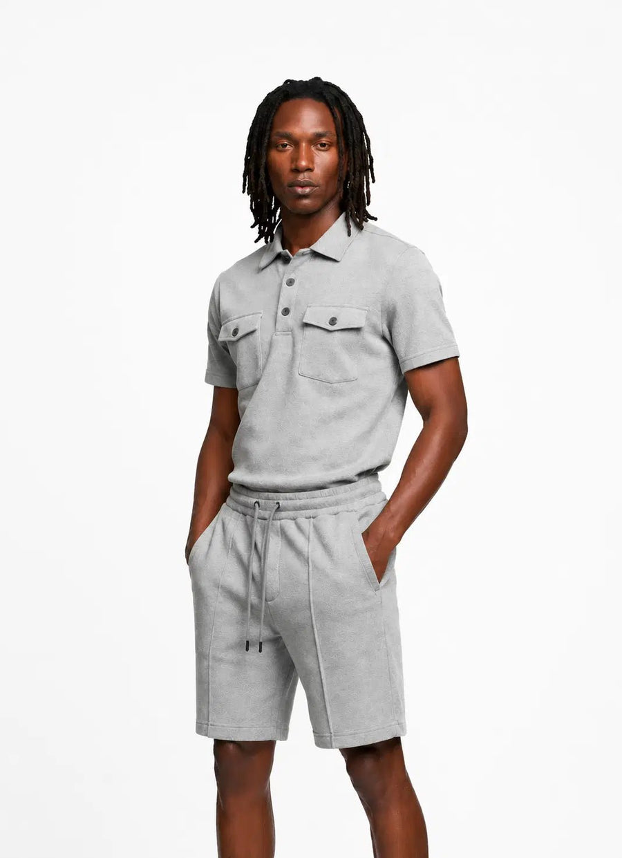 Milo™ | Conjunto polo de punto waffle