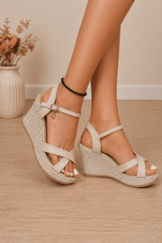Tess - Sandalias de plataforma con cuña - Calanoa